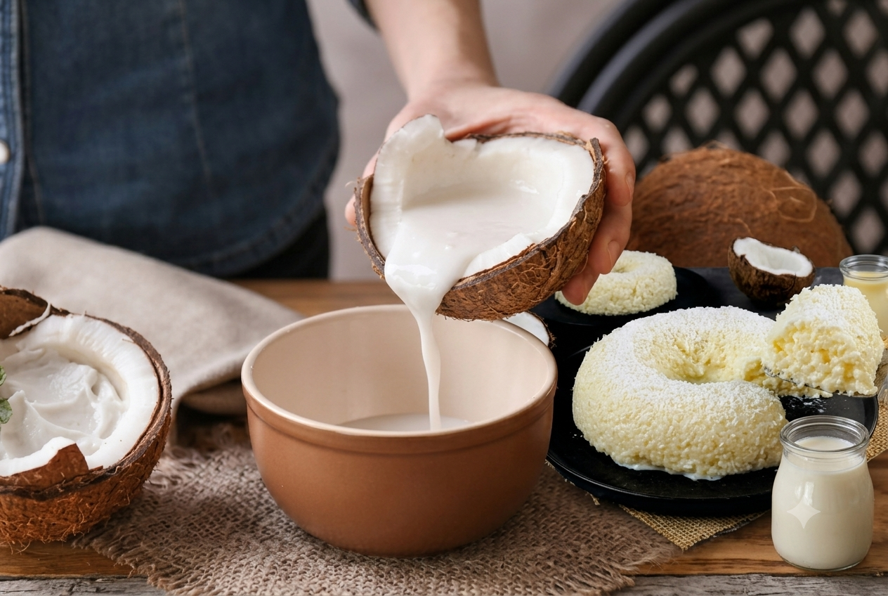 Como substituir o leite de coco nas receitas
