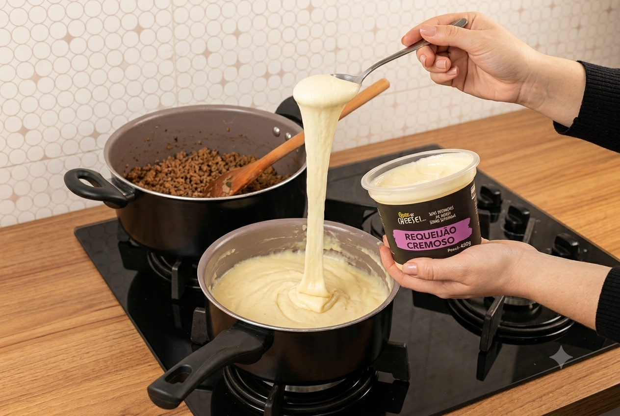 Como substituir o requeijão em receitas salgadas